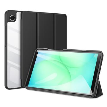 Samsung Galaxy Tab A11 Dux Ducis Toby Tri-Fold Smart Folio Hoesje - Zwart