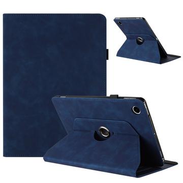 Samsung Galaxy Tab A11+/A9+ 360 roterende smartcase met kaartsleuven - Donkerblauw