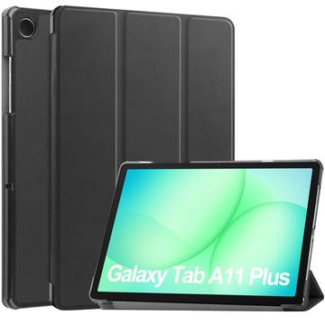 Samsung Galaxy Tab A11+ Tri-Fold Series Slimme Folio-hoes - Zwart