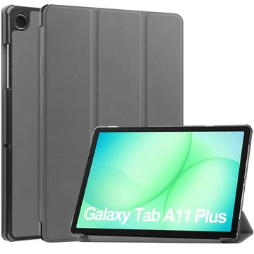 Samsung Galaxy Tab A11+ Tri-Fold Series Slimme Folio-hoes - Grijs