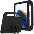 Samsung Galaxy Tab A9+ schokbestendige draagtas voor kinderen - Zwart