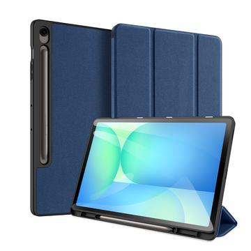 Samsung Galaxy Tab S10 FE+ Dux Ducis Domo Tri-Fold Smart Folio Hoesje - Blauw
