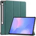 Samsung Galaxy Tab S10 FE+ Tri-Fold Series Slimme Folio-hoes - Zwartgroen
