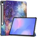Samsung Galaxy Tab S10 FE+ Tri-Fold Series Slimme Folio-hoes - Sterrenstelsel