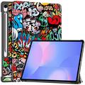 Samsung Galaxy Tab S10 FE+ Tri-Fold Series Slimme Folio-hoes - Graffiti
