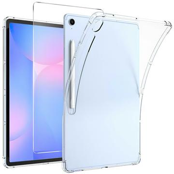 Samsung Galaxy Tab S10 Lite Saii 2-in-1 TPU-hoesje en Glazen Screenprotector