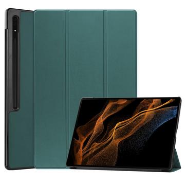 Samsung Galaxy Tab S10 Ultra Tri-Fold Series Smart Folio Hoesje - Groen