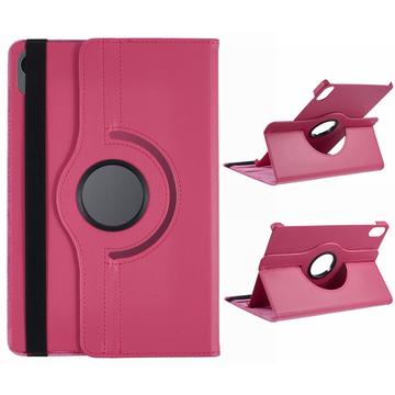 Samsung Galaxy Tab S11 360 Rotary Folio Hoesje - Hot Pink