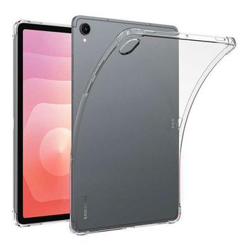 Samsung Galaxy Tab S11 Schokbestendig siliconen hoesje - Doorzichtig