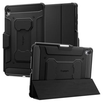 Samsung Galaxy Tab S11 Spigen Rugged Armor Pro Folio Hoesje - Zwart
