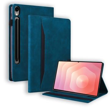 Samsung Galaxy Tab S11 Ultra Business Style Folio hoesje - Blauw