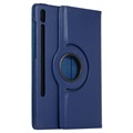 Samsung Galaxy Tab S7 FE 360 Rotary Folio Case - Blauw