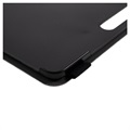 Samsung Galaxy Tab S7+/S7 FE/S8+ Bluetooth Toetsenbord Hoes - Zwart