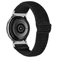 Samsung Galaxy Watch4/Watch4 Classic gebreide band - zwart
