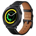 Samsung Galaxy Watch4/Watch4 klassieke leren band - zwart