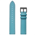 Samsung Galaxy Watch4/Watch4 klassieke leren band - blauw