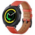 Samsung Galaxy Watch4/Watch4 klassieke leren band - rood