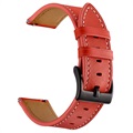 Samsung Galaxy Watch4/Watch4 klassieke leren band - rood