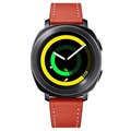 Samsung Galaxy Watch4/Watch4 klassieke leren band - rood