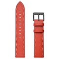 Samsung Galaxy Watch4/Watch4 klassieke leren band - rood