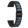 Samsung Galaxy Watch4/Watch4 klassieke roestvrijstalen band - donkerblauw / zwart