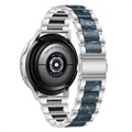 Samsung Galaxy Watch4/Watch4 klassieke roestvrijstalen band - donkerblauw / zilver