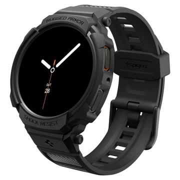 Samsung Galaxy Watch8 Spigen Rugged Armor Pro TPU Hoesje - 44mm - Zwart