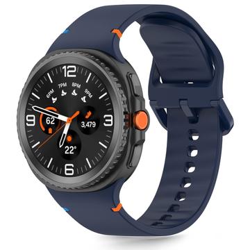 Samsung Galaxy Watch8/Watch8 Classic Tech-Protect Siliconen Riem - 40mm/44mm/46mm - Stormblauw