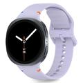 Samsung Galaxy Watch8/Watch8 Classic Tech-Protect Siliconen Riem - 40mm/44mm/46mm - Elegant paars