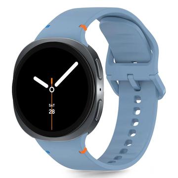 Samsung Galaxy Watch8/Watch8 Classic Tech-Protect Siliconen Riem - 40mm/44mm/46mm - Baby Blauw