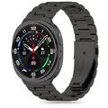 Samsung Galaxy Watch8/Watch8 Classic Tech-Protect roestvrij stalen bandje - 40/44/46mm - Zwart