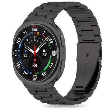 Samsung Galaxy Watch8/Watch8 Classic Tech-Protect roestvrij stalen bandje - 40/44/46mm - Zwart