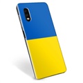 Samsung Galaxy Xcover Pro TPU Hoesje Oekraïense Vlag - Geel en Lichtblauw