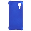 Samsung Galaxy Xcover 5 Rubberen Plastic Case - Blauw