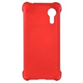 Samsung Galaxy Xcover 5 Rubberen Plastic Case - Rood