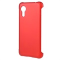 Samsung Galaxy Xcover 5 Rubberen Plastic Case - Rood