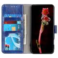 Samsung Galaxy Xcover6 Pro Wallet Hoesje met Magnetische Sluiting - Blauw