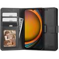 Samsung Galaxy Xcover7 Tech-Protect Portemonnee Hoesje Met Magneet & Standaard (Geopende verpakking - Bulkverpakking) - Zwart