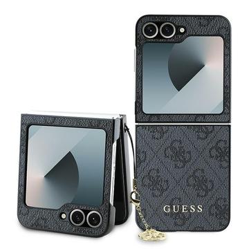 Samsung Galaxy Z Flip6/Z Flip7 FE Guess 4G Charms Collection Hybride Hoesje - Zwart