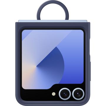 Samsung Galaxy Z Flip6 Silicone Cover met Ring EF-PF741TNEGWW - Navy Blauw