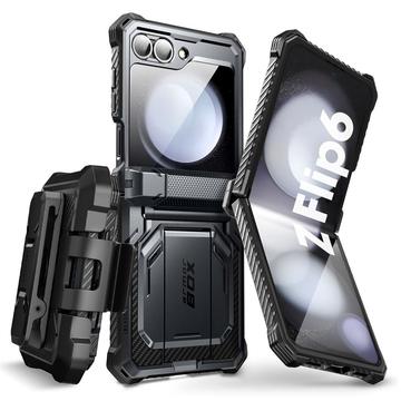 Samsung Galaxy Z Flip6/Z Flip7 FE Supcase i-Blason Armorbox Hybride Hoesje - Zwart