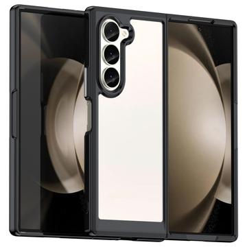 Samsung Galaxy Z Fold6 Anti-Shock Hybride Hoesje - Zwart