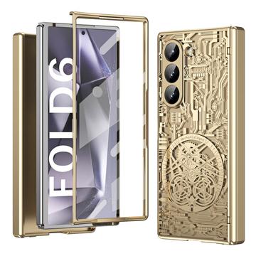 Samsung Galaxy Z Fold6 Mechanical Legend gegalvaniseerde kunststof hoesje