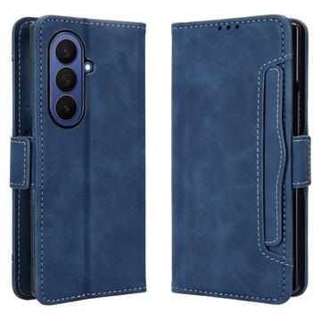 Samsung Galaxy Z Fold7 kaarthouder portemonnee hoesje - Blauw