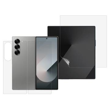 Samsung Galaxy Z Fold7 Full Cover Beschermingsset - Doorzichtig