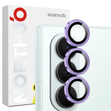 Samsung Galaxy Z Fold7 Noordjo Camera Lens Beschermer Set - Paars