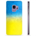 Samsung Galaxy S9 TPU Hoesje Oekraïense Vlag - Two Tone