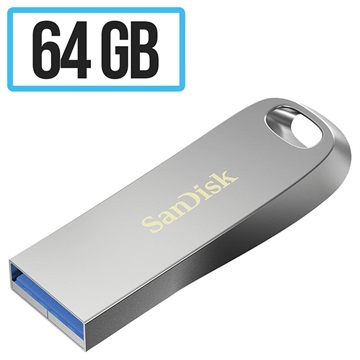 SanDisk Cruzer Ultra Luxe USB-stick - SDCZ74-064G-G46 - 64GB
