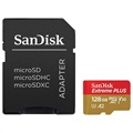SanDisk Extreme Plus MicroSDXC UHS-I Kaart SDSQXBZ-128G-GN6MA - 128GB