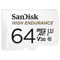 SanDisk High Endurance MicroSD Kaart - SDSQQNR-064G-GN6IA - 64GB